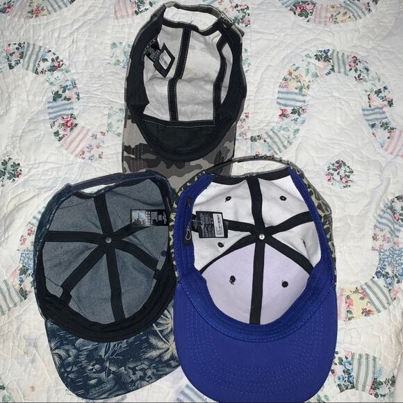 3 NEW HATS BASEBALL CAPS CAMO LEOPARD UNISEX - Picture 3 of 3